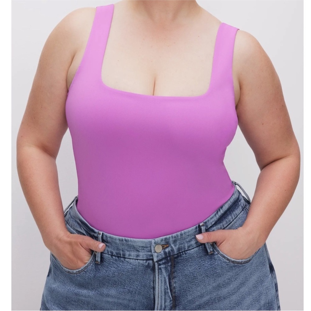 Good American Scuba Modern Bodysuit - NWT - Women’s Size 2XL - Lollipop